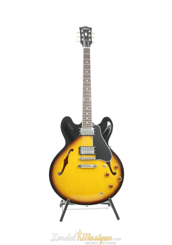 DISCONTINUE Tokai ES 138 Plain Top Sunburst Commande En Gros