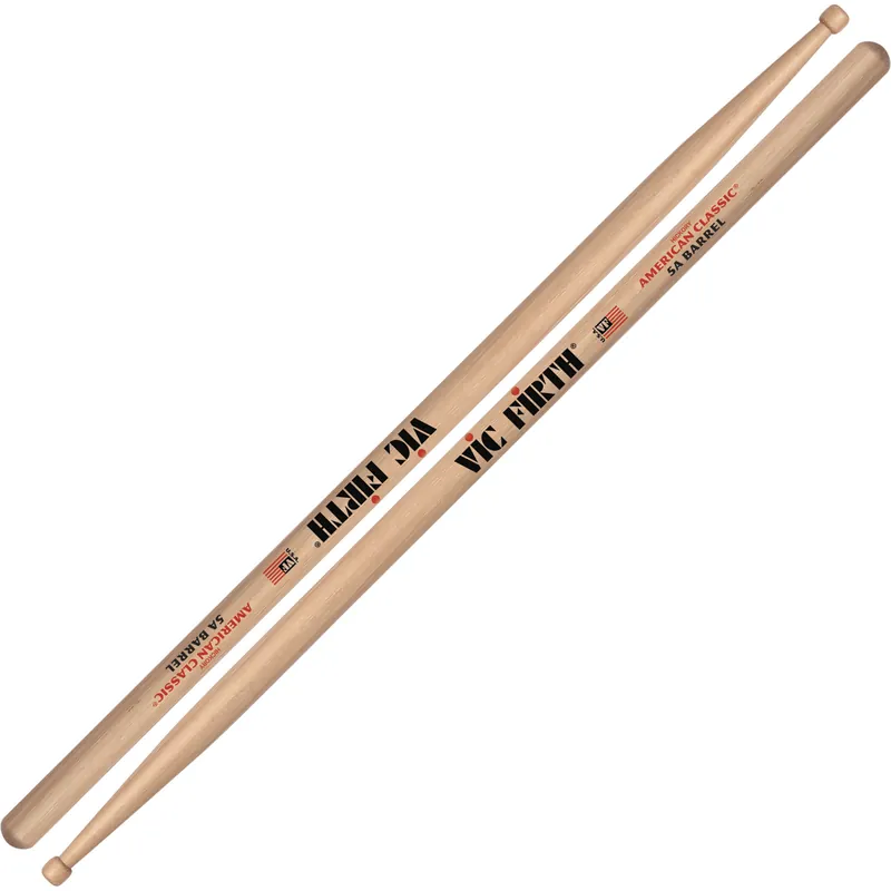 Meilleur Prix Vic Firth Baguettes de Batterie American Classic Hickory 5A olive tonneau