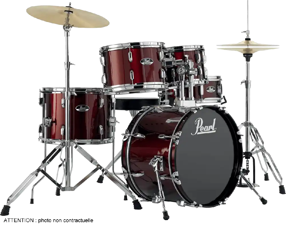 DISCONTINUE Pearl RS585CC-91 - Roadshow junior kit 18 red wine Meilleur Prix