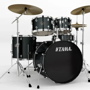 DISCONTINUE Tama RM52KH6C-CCM - kit Rhythm Mate 5 futs avec accessoires et cymbales - Charcoal Mist Dernier Modèle