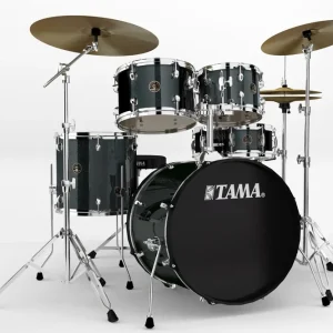Affaire À Saisir DISCONTINUE Tama RM50YH6C-CCM - kit Rhythm Mate 5 futs avec accessoires et cymbales - Charcoal Mist