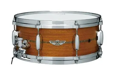 Tama TLM146S-OMP STAR Solid Maple 14x6 - Oiled Natural Mahogany W/ Metal Insignia Expédition Rapide
