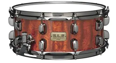 Achat Immédiat Tama LGB146-NQB - SPL G-Bubinga 14x6 - Natural Quilted Bubinga