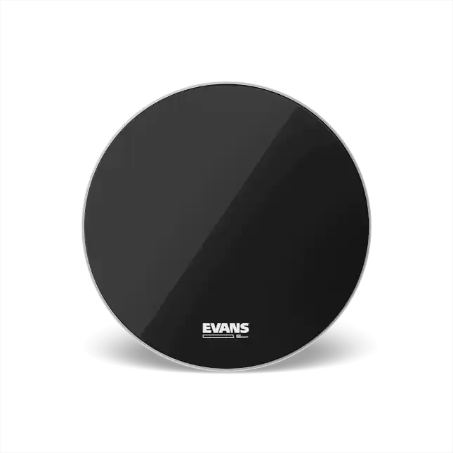 Evans Peau de résonance pour tom noire avec cercle EQ3, sans ouverture, 16 pouces Meilleure Vente