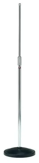 DISCONTINUE Tama MS200D - Pied de micro droit socle rond - Chrome Réduction
