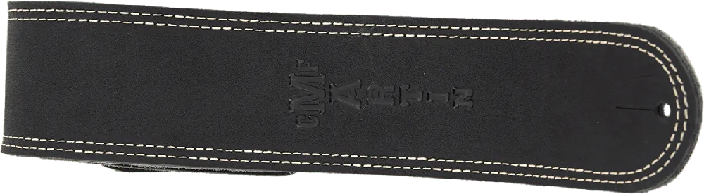 Must-Have Martin & Co Courroie Cuir Noir Doublée Suede