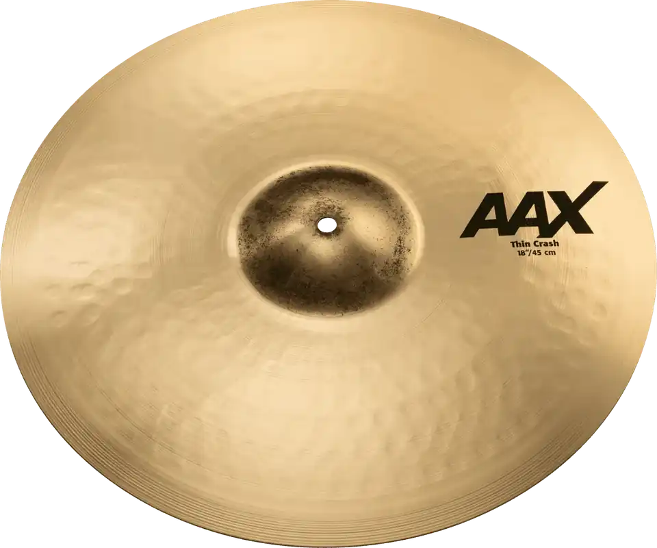 SABIAN AAX 18" Thin Brillant Crash Retour Gratuit