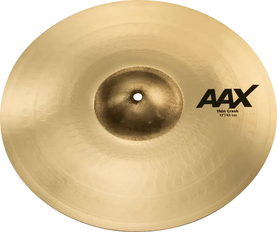 SABIAN AAX 17" Thin Brillant Crash Quantité Limitée