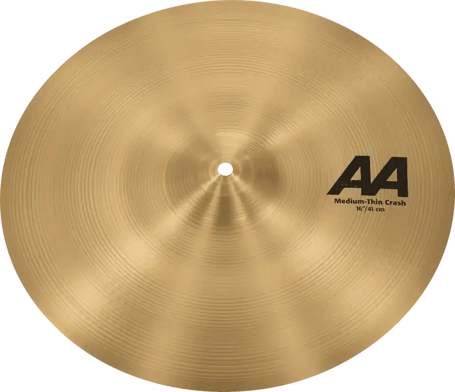 SABIAN AA 16" Medium Thin Crash Expédition Rapide