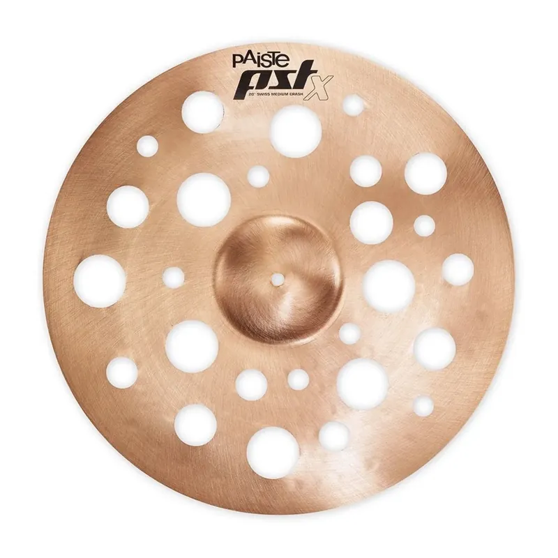 Expédié Aujourd'hui PAISTE PSTX 20" Swiss Medium Crash