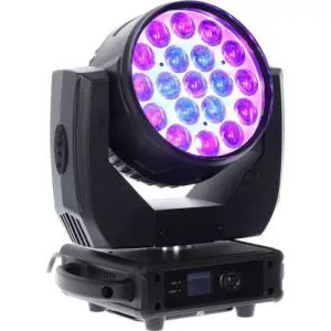 Paiement Sécurisé WASH ZOOM 19 X 15W LED RGBW