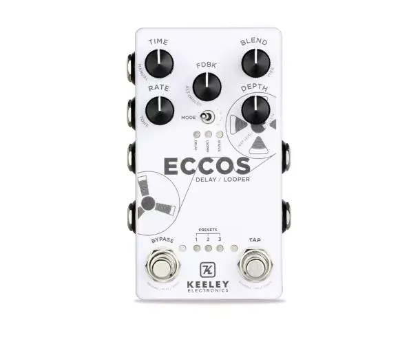 Expédié Aujourd'hui KECCOS PEDALE ECCOS DELAY LOOPER STEREO