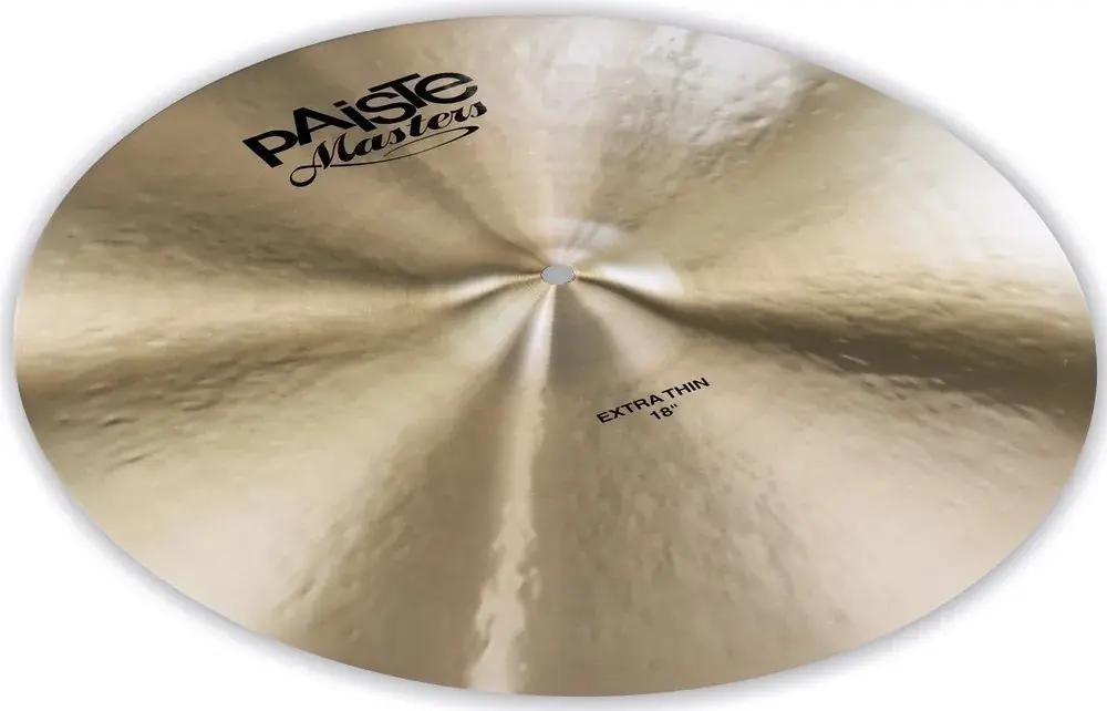 Expédition Rapide PAISTE Masters 18" Thin Extra Crash