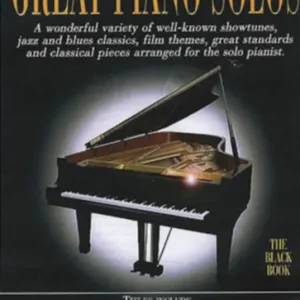 Wise Publications Great Piano Solos - The Black Book Petit Prix