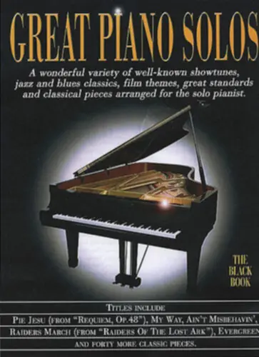 Wise Publications Great Piano Solos - The Black Book Petit Prix