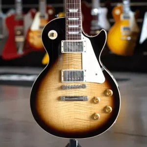 LES PAUL STD TOBACCO BURST ETUI ORIGINE Nouvelle Collection