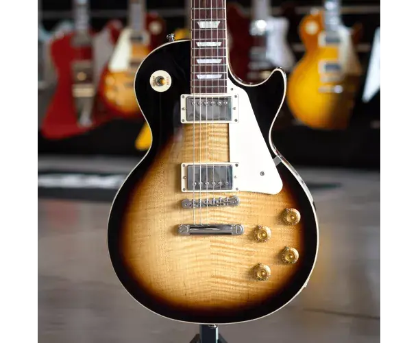 LES PAUL STD TOBACCO BURST ETUI ORIGINE Nouvelle Collection