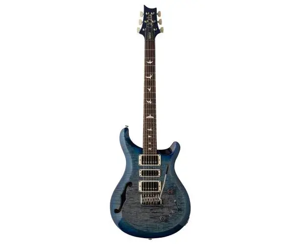 S2 SPECIAL SEMI HOLLOW FADED GRAY BLACK BLUE BURST Certifié