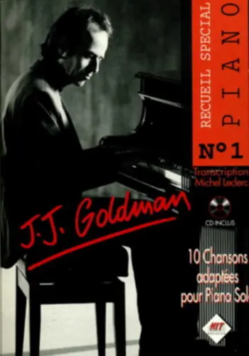 Réduction Hit Diffusion Jean Jacques Goldman - Spécial Piano n° 1