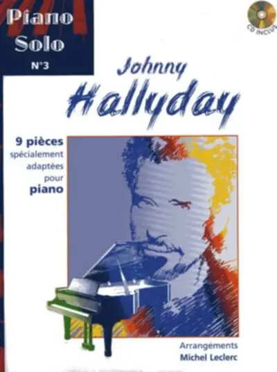 Prix Bas Editions H. Lemoine Johnny Hallyday - Piano Solo n°3