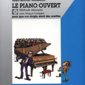 Soldes Editions Salabert Jean-Michel Arnaud Le Piano ouvert