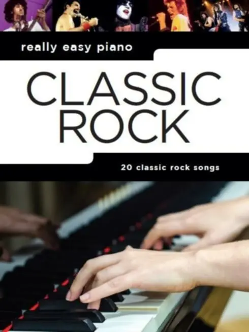 Certifié Wise Publications Really Easy Piano Classic Rock