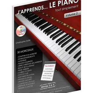 F2M EDITIONS Le piano tout simplement volume 2 Astié Nouvelle Collection