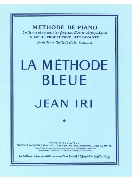 Combre LE METHODE BLEUE Authentique