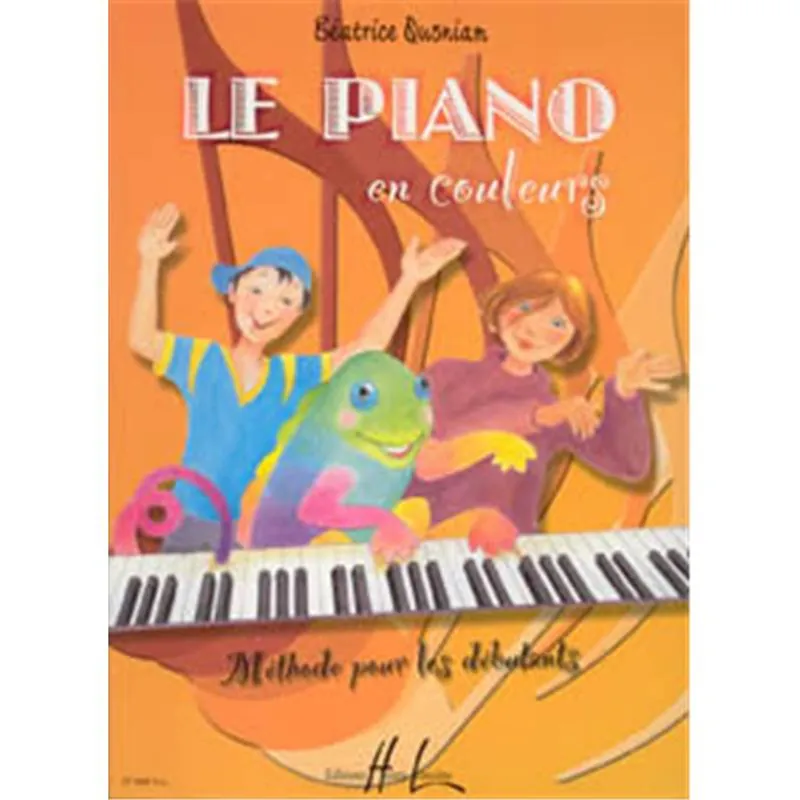 Editions H. Lemoine Quoniam Beatrice/Nemirovski Pascal - le piano en couleurs Dernier Modèle