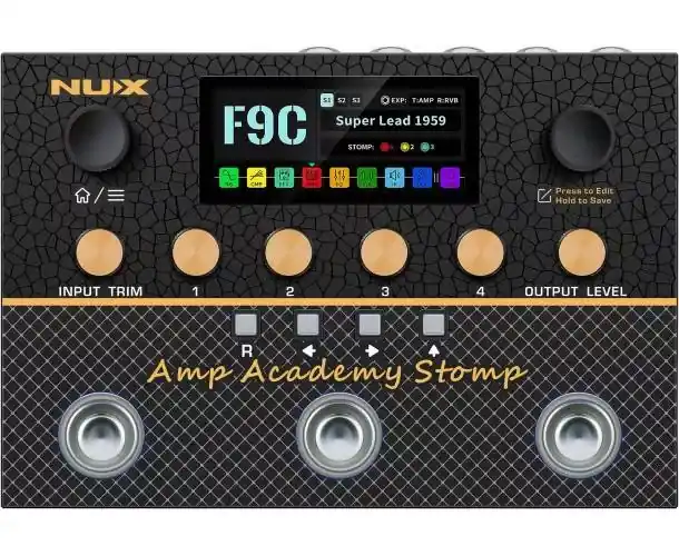 Pas Cher AMPACADEMY STOMP, SIMULATEUR D‘AMPLI + IR STEREO