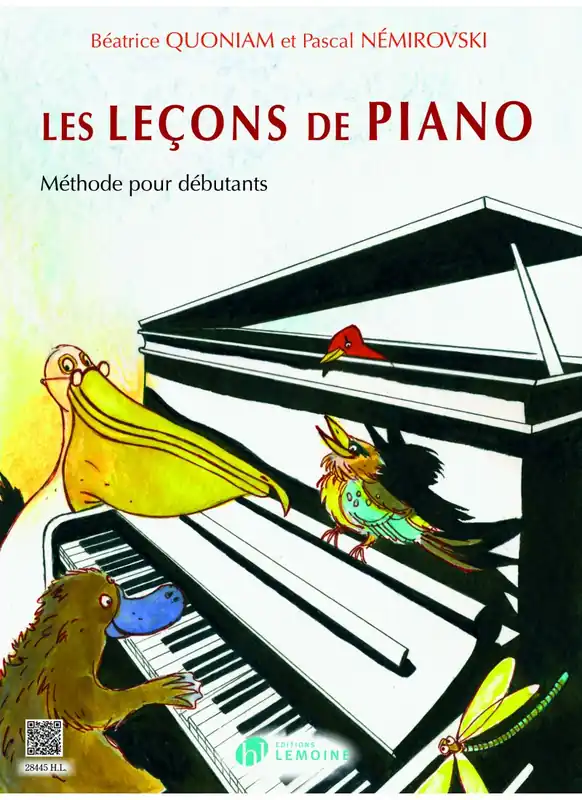 Editions H. Lemoine Quoniam Beatrice/Nemirovski Pascal - les Leçons de Piano debutants Solde
