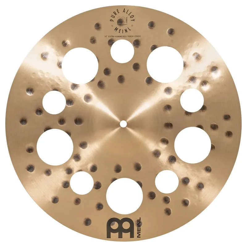 MEINL Pure Alloy 18" Extra Hammered Trash Crash Retour Gratuit