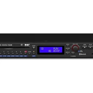 Tascam CD-400UDAB Lecteur CD/SD/USB 1U avec BLUETOOTH et DAB+ FM Quantité Limitée