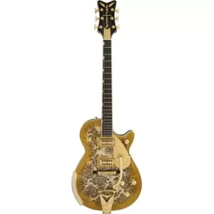 Commande En Gros G6134TG LIMITED EDITION PAISLEY PENGUIN™ WITH STRING-THRU BIGSBY®, EBONY FINGERBOARD, GOLD PAISLEY