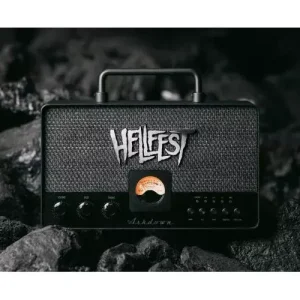Bon Marché HBS40 STATION D‘ECOUTE BLUETOOTH HELLFEST NOIR 2 X 20W FONCTIONNANT SUR BATTERIE