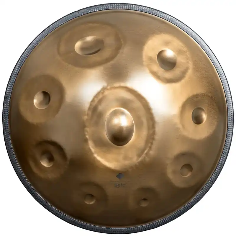 SELA Handpan Harmony - Stainless Steel - Gold - D Sabye Achat Immédiat