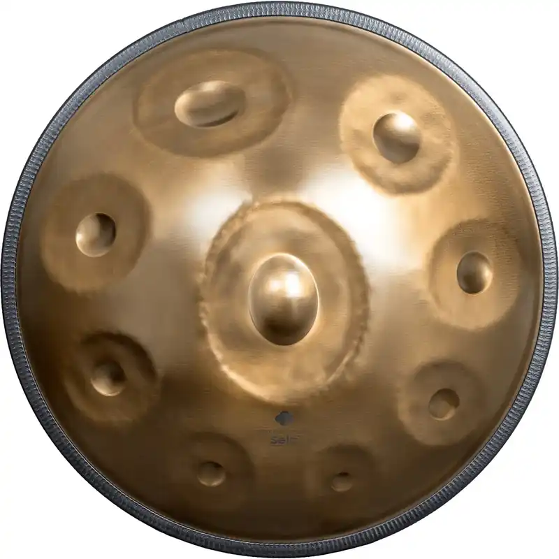 Commander Vite SELA Handpan Harmony - Stainless Steel - Gold - F La Sirena