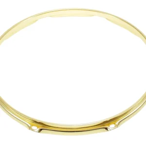 Jusqu'à Épuisement Des Stocks SPAREDRUM Cercle 15"/ 8 Tirants Triple Flange 2.3mm Gold