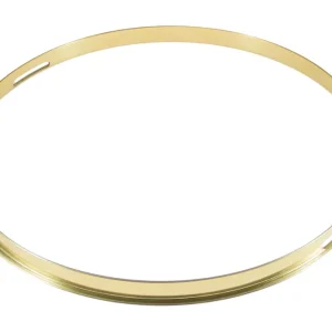 Prix Réduit SPAREDRUM Cercle 14" Timbre Simple Flange 2.3mm Laiton Gold