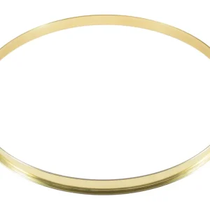 Offre Limitée SPAREDRUM Cercle 14" Simple Flange 2.3mm Laiton Gold