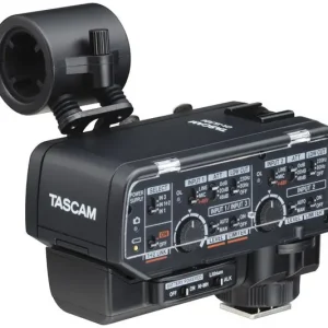 Seulement Aujourd'hui Tascam CA-XLR2D-AN Adaptateur microphone XLR pour appareils photo hybrides
