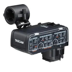 Tascam CA-XLR2D-C Adaptateur microphone XLR pour appareils photo hybrides Top Vente