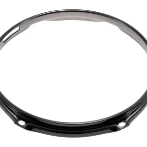 Populaire SPAREDRUM Cercle 10"/ 6 Tirants Timbre- Triple Flange 2.3mm Black