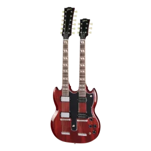 Bon Plan 69 EDS-1275 JIMMY PAGE DOUBLE NECK CHERRY VOS CH