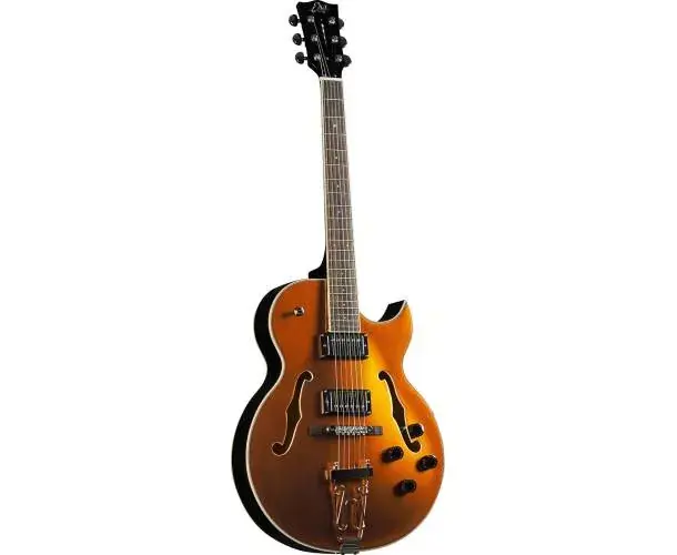 HOLLOWBODY - TYPE HOLLOWBODY JAZZ SINGLE CUT - GOLD Promotion Saisonnière