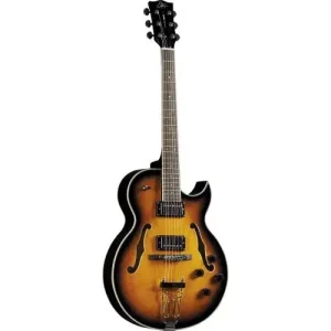 HOLLOWBODY - TYPE HOLLOWBODY JAZZ SINGLE CUT - SUNBURST Prix Choc
