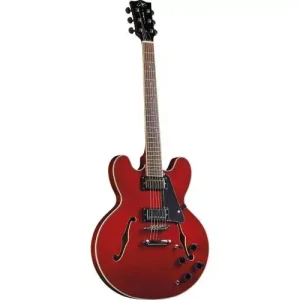 HOLLOWBODY - TYPE HOLLOWBODY DOUBLE CUT - CHERRY RED Super Prix