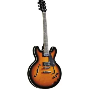Commander Maintenant HOLLOWBODY - TYPE HOLLOWBODY DOUBLE CUT - SUNBURST