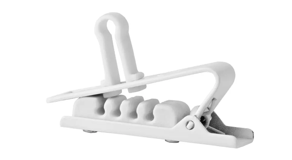 AKG Pince crocodile pour MicroLite lavalier, blanche Promotion