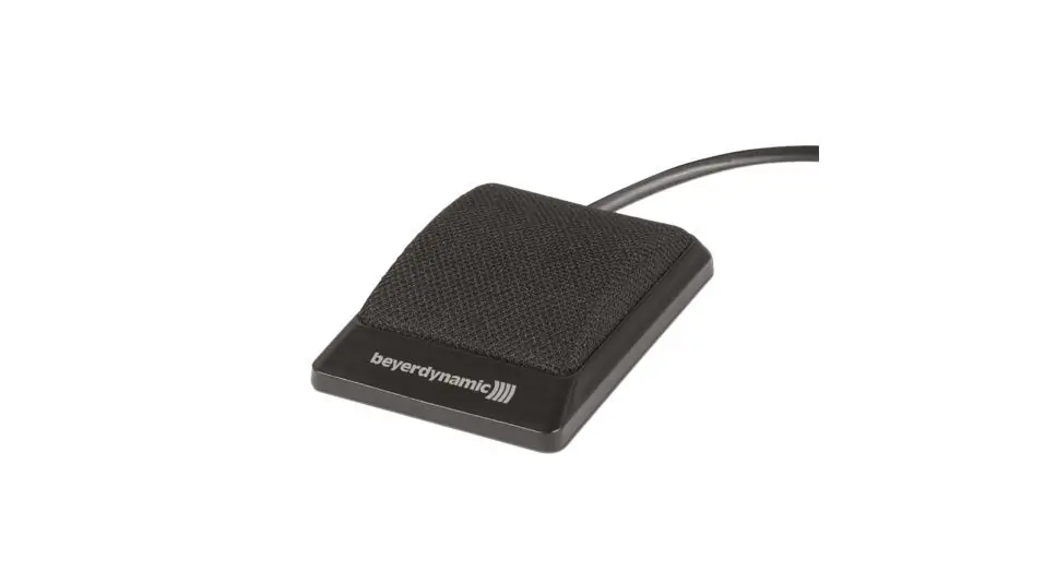Beyerdynamic BM43B Micro à zone de surface. Électret. Omni. Câble 3 m brins libres Noir mat Usine Directe